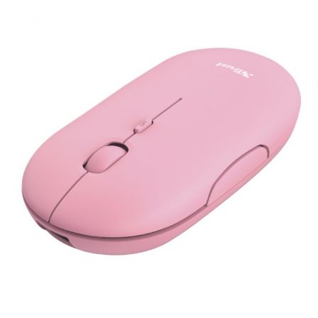 Trust Puck Ratón Inalámbrico Ambidextro Rosa Trust Puck Ratón Inalámbrico Ambidextro Rosa